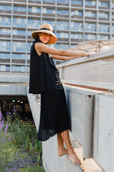 Fringe Tank - Black